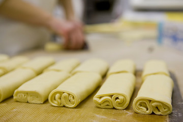 France, Cerilly, Travail du boulanger