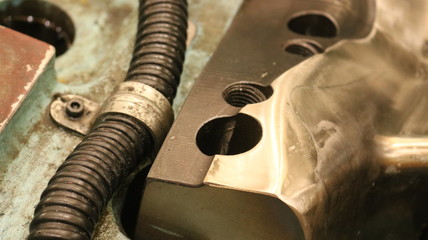 Acero abstracto industrial