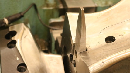 Acero abstracto industrial