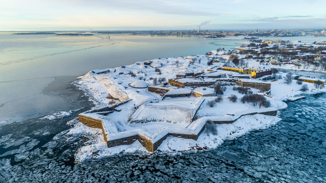 Suomenlinna fortress in Helsinki, Finland