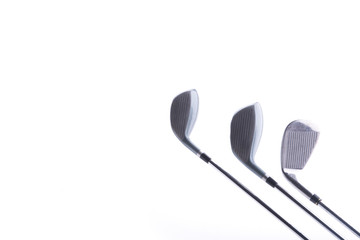 golf club isolated on white background.