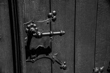 Eisernere Türbeschlag