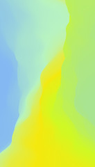 Abstract wavy background with dynamic effect. Color gradients for design. Vector Illustration.