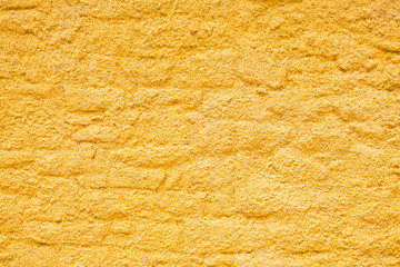 Yellow textured wall