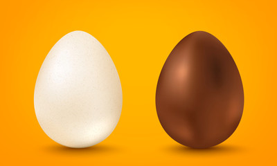 Two eggs for Easter