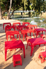 A beautiful view of Siem Reap city at Cambodia.