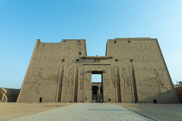 Details from to temple of Horus at Edfu