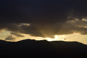 Un atardecer de verano