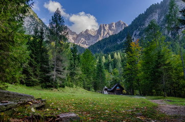 Julian Alps, mountain valley, mountains