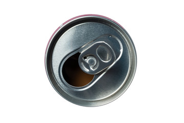 can of soda isolated on white