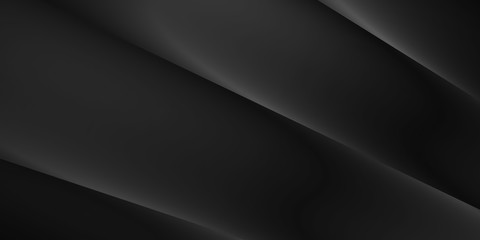 Dark metal background, smooth surface - 3d illustration