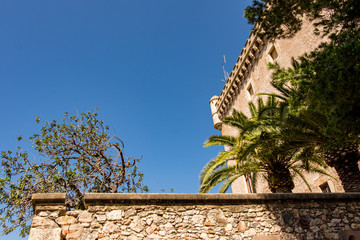 Obraz premium Castelldefels castle in Barcelona, Catalonia, Spain.