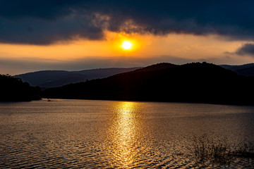 Mountain view in Viernam in the morning