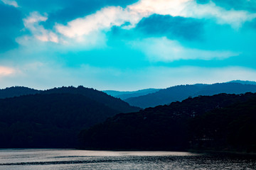 Mountain view in Viernam in the morning