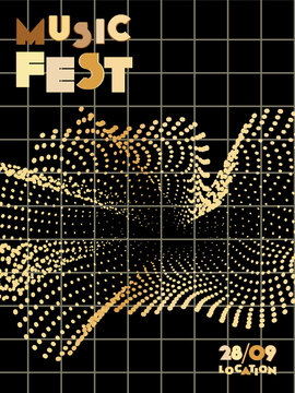 Music festival cover background.