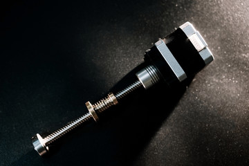 Stepper trapezoidal motor nema 17. how to assemble a cnc machine do it yourself.