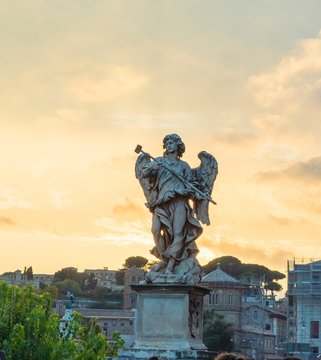 Angelo con  la spugna