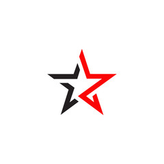 Fototapeta premium Star icon logo design for business company