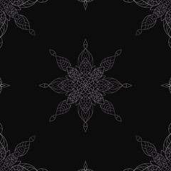 seamless abstract floral background