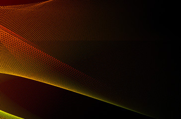 Warm colors and dark, abstract for backgrounds