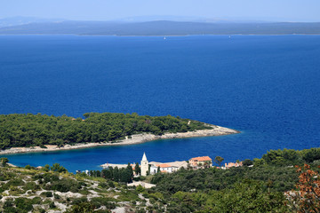 Fototapeta na wymiar bay near Mali Losinj, Croatia