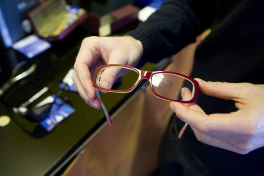 Boutique d'un opticien ind&eacute;pendant