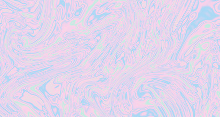 Soft swirly pink-purple abstract marbled holographic background texture - pastel, fantasy