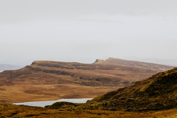 Fototapeta na wymiar An der Küste von Isle of Skye Schottland