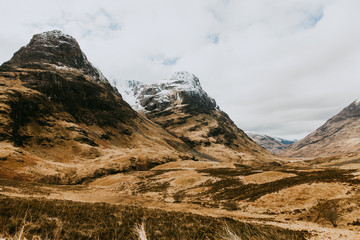 Fototapeta premium Gebirge in Schottland