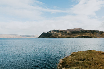 An der Küste von Isle of Skye Schottland