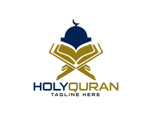 Holy Quran Islamic logo design