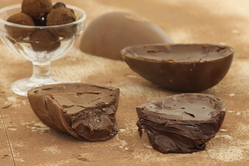 Easter chocolate egg