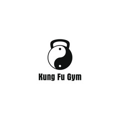 kung fu and gym logo design inspiration
