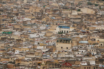 View of Fez in Morocco