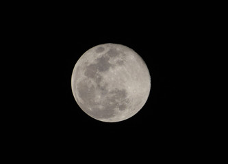 full moon in the night 8 April 2020