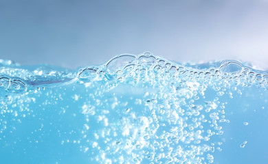 blue water splash