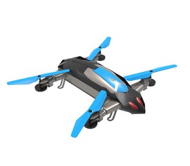 3d illustration of the drone