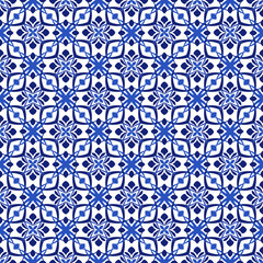 Obraz premium Azulejos portuguese traditional ornamental tile