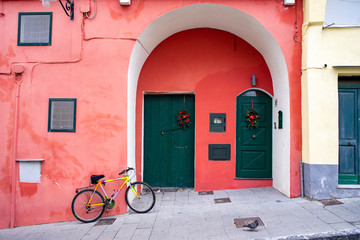 Italy, Campania Procida - bicycle