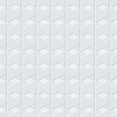 Seamless perforated background. Cool white pattern
