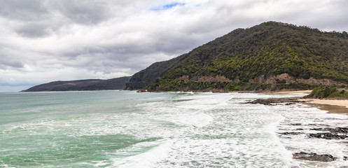 Fototapeta na wymiar beautiful along the coast in Australia