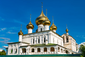 Fototapeta na wymiar Resurrection Monastery in Uglich - Yaroslavl Oblast, the Golden Ring of Russia