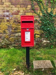 red post box