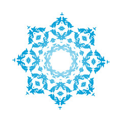 Circle Snowflake