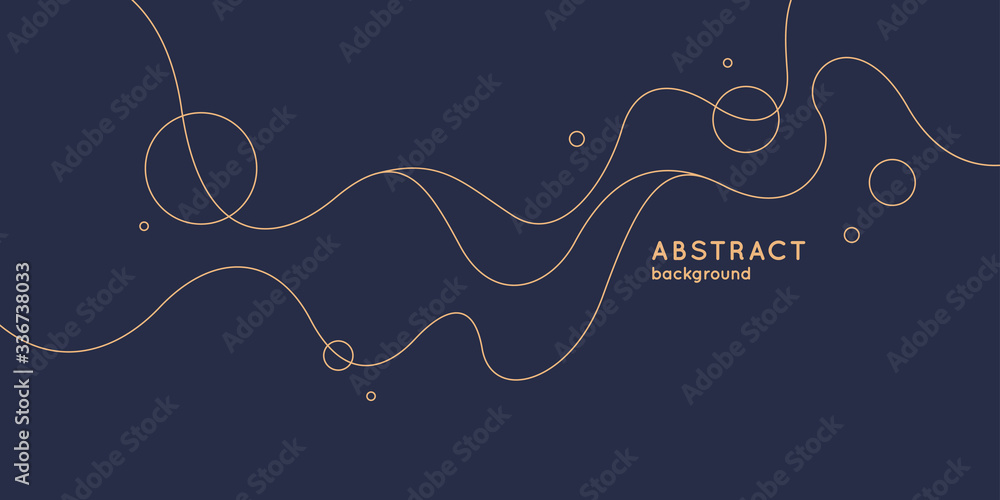 Poster modern background with abstract elements and dynamic shapes. vector illustration.