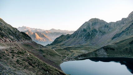 Obraz premium Wanderung in den Pyrenäen