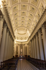 Interior of the Basilica San Marino. Italy. Europe