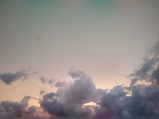 Fototapeta na wymiar time lapse clouds