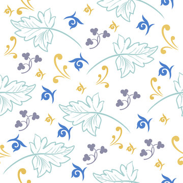 textile seamless design pattern in illustrator