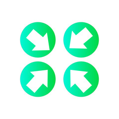 arrow icon set